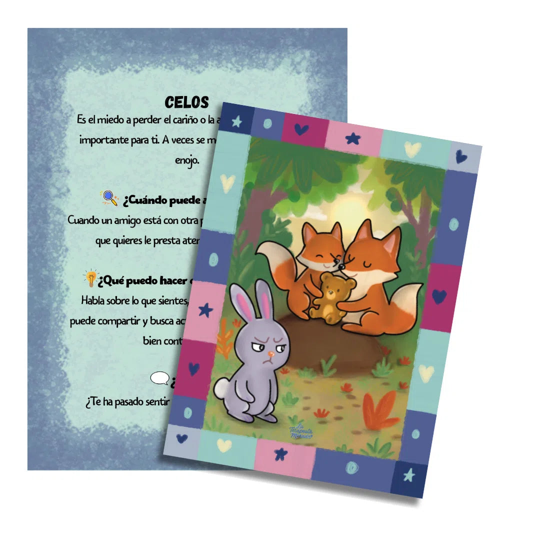 Cartas Siente y Adivina