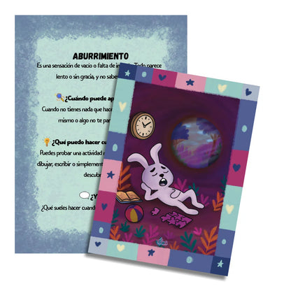 Cartas Siente y Adivina