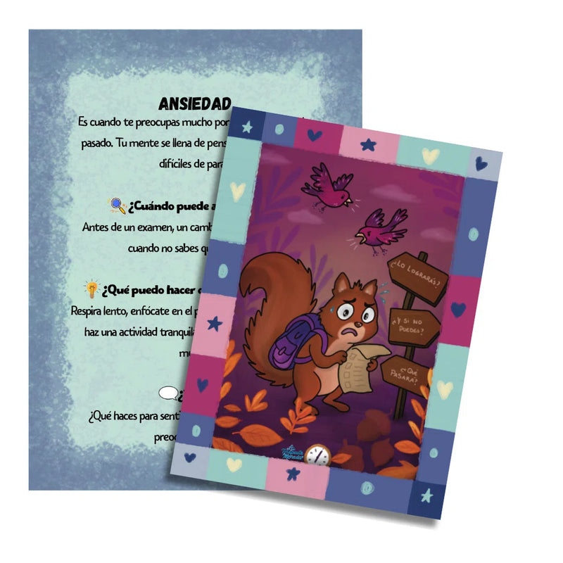 Cartas Siente y Adivina