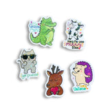 Pack de 27 stickers