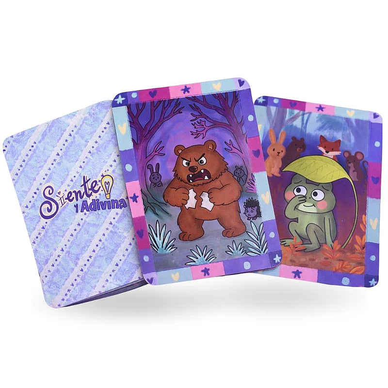 Cartas Siente y Adivina