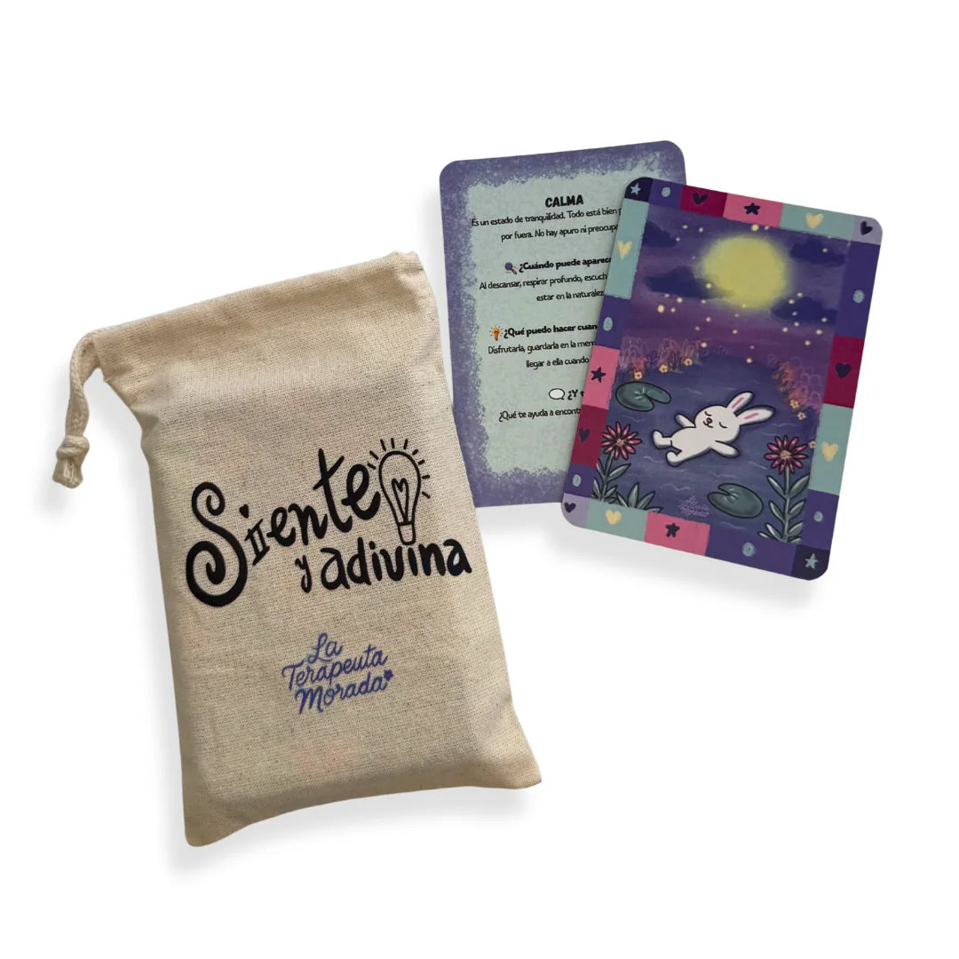 Cartas Siente y Adivina