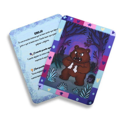 Cartas Siente y Adivina