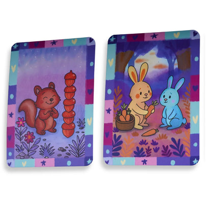 Cartas Siente y Adivina