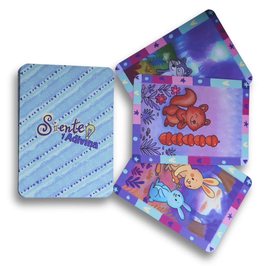 Cartas Siente y Adivina
