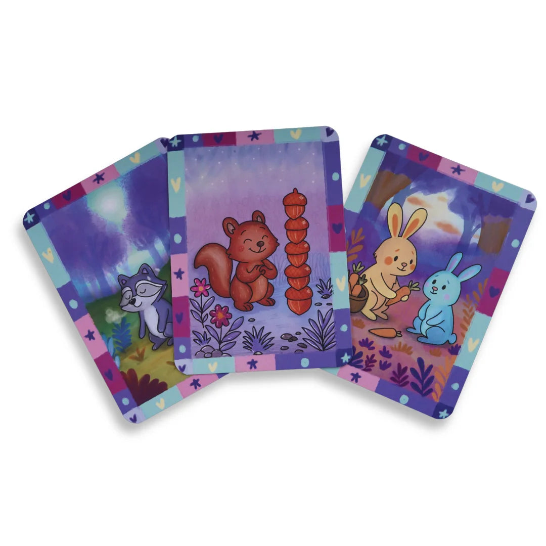 Cartas Siente y Adivina