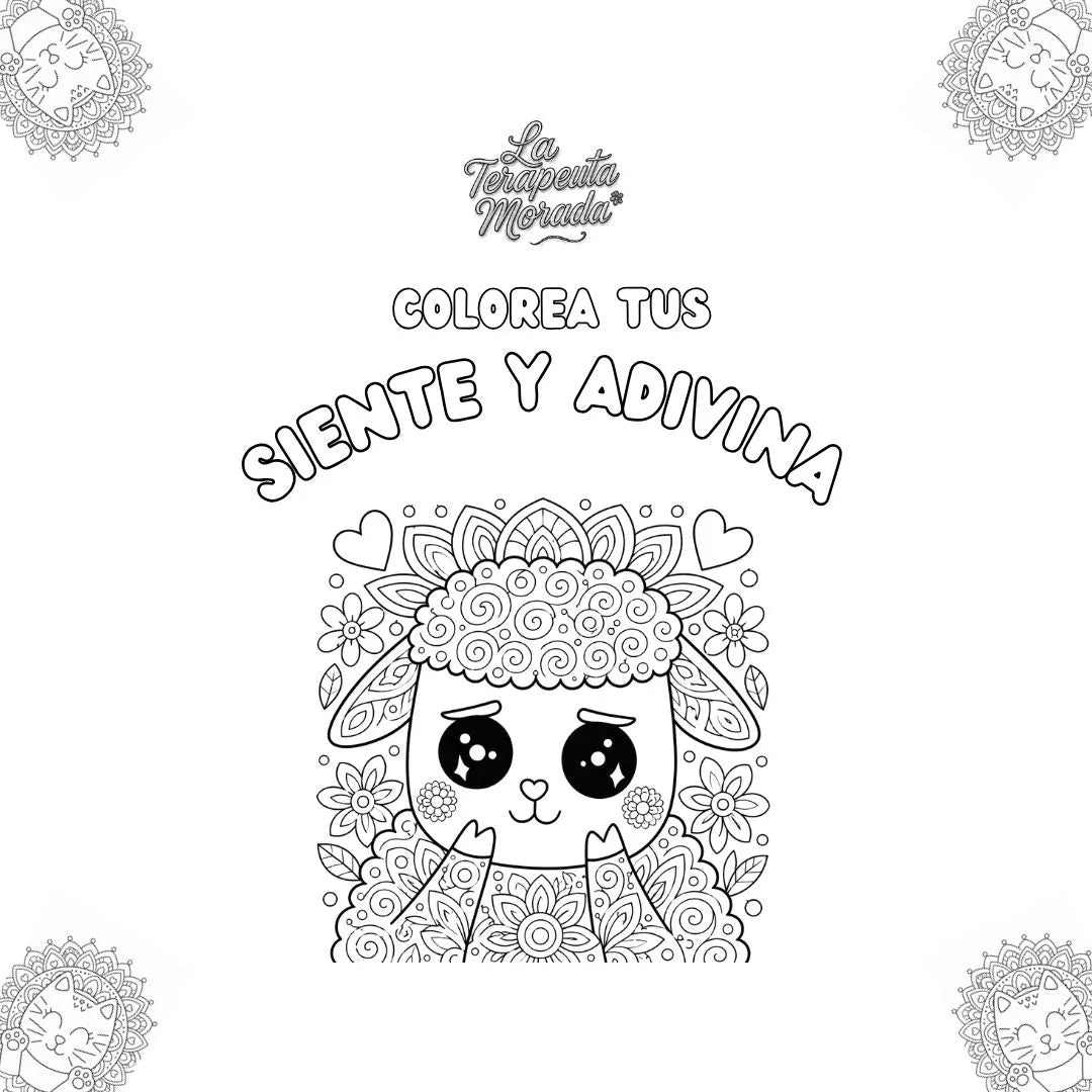 Imprimibles Siente y Adivina (Digital)