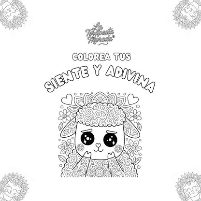 Imprimibles Siente y Adivina (Digital)