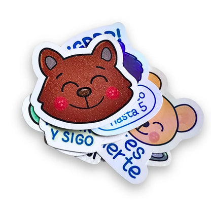 Pack de 8 stickers